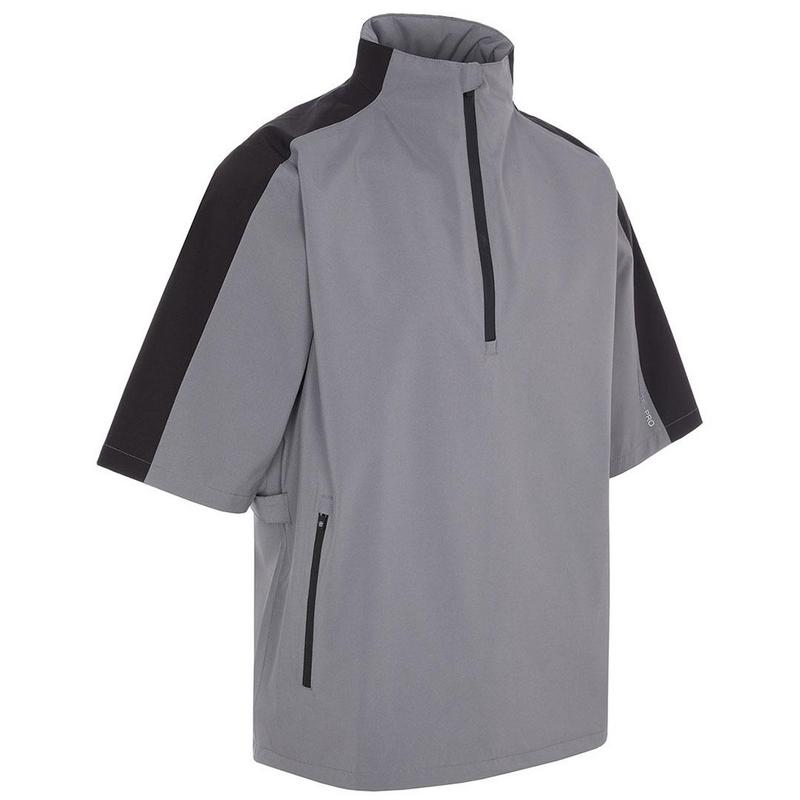 ProQuip Aqualite Pro Half Zip Waterproof Playing Top - Grey