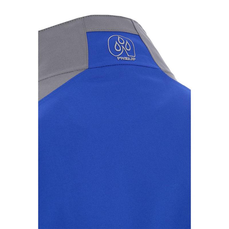 ProQuip Aqualite Pro Waterproof Golf Jacket - Blue/Grey - main image
