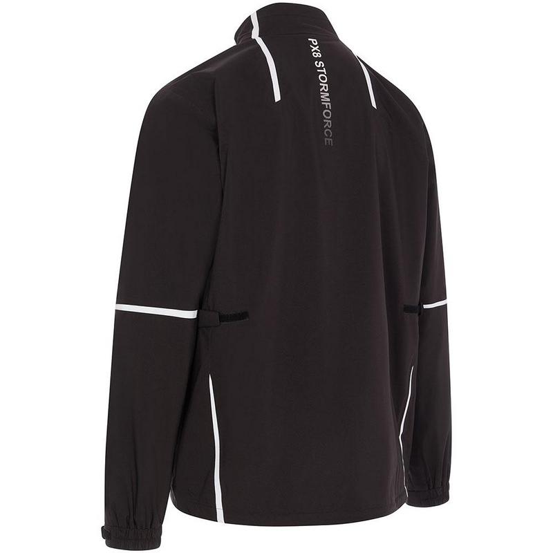 ProQuip PX8 Stormforce Waterproof Suit - Black - main image
