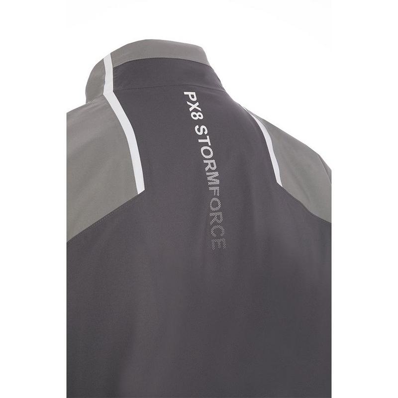 ProQuip PX8 Stormforce Waterproof Golf Jacket - Grey - main image