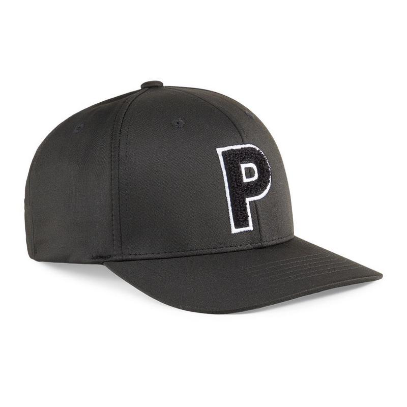 Puma Chenille P Cap - Puma Black - main image