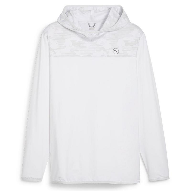 Puma Cloudspun Camo Hoodie - White Glow
