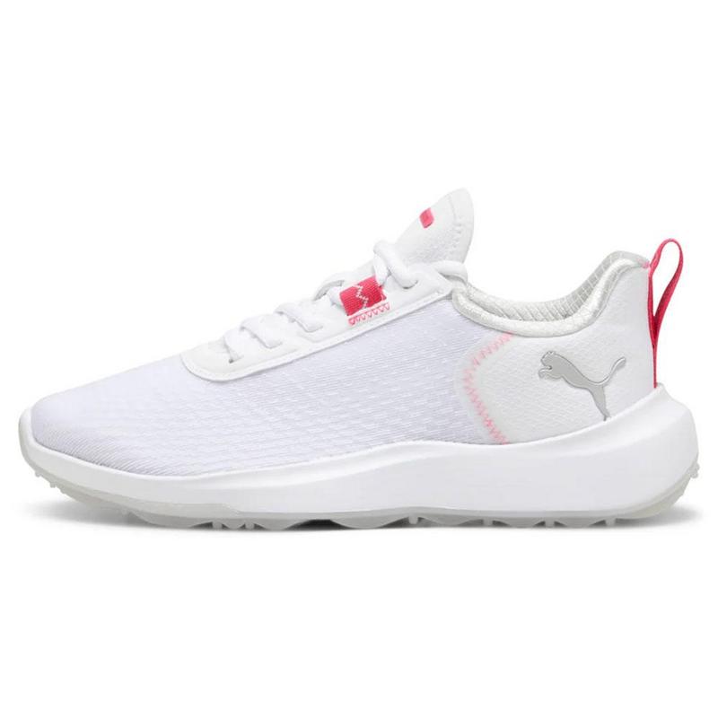 Puma Fusion Crush Sport Ladies Golf Shoes - Puma White/Garnet Rose - main image