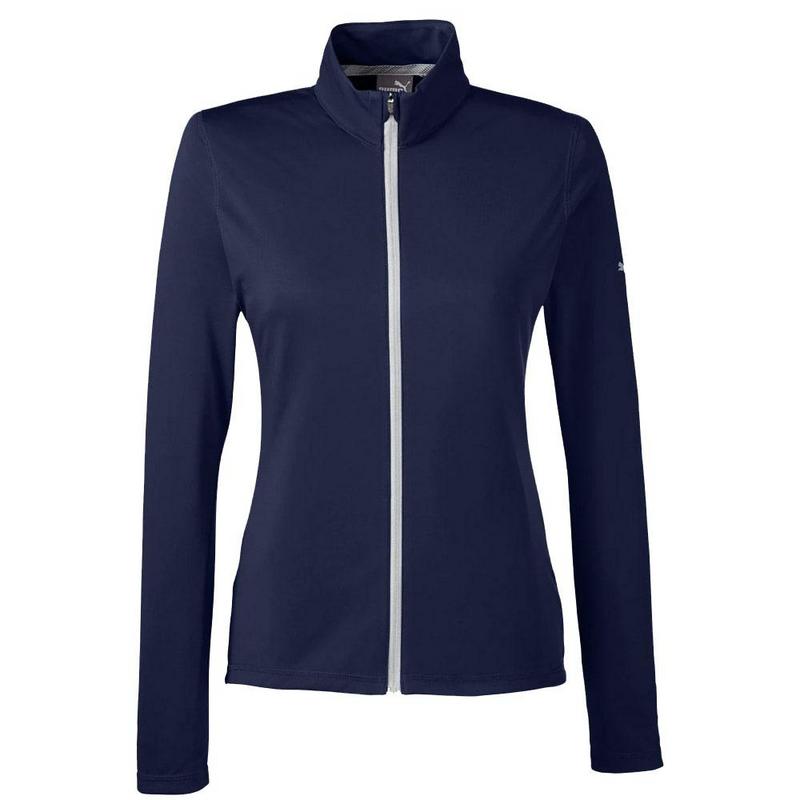 Puma Icon Womens Full Zip Training Top - Navy