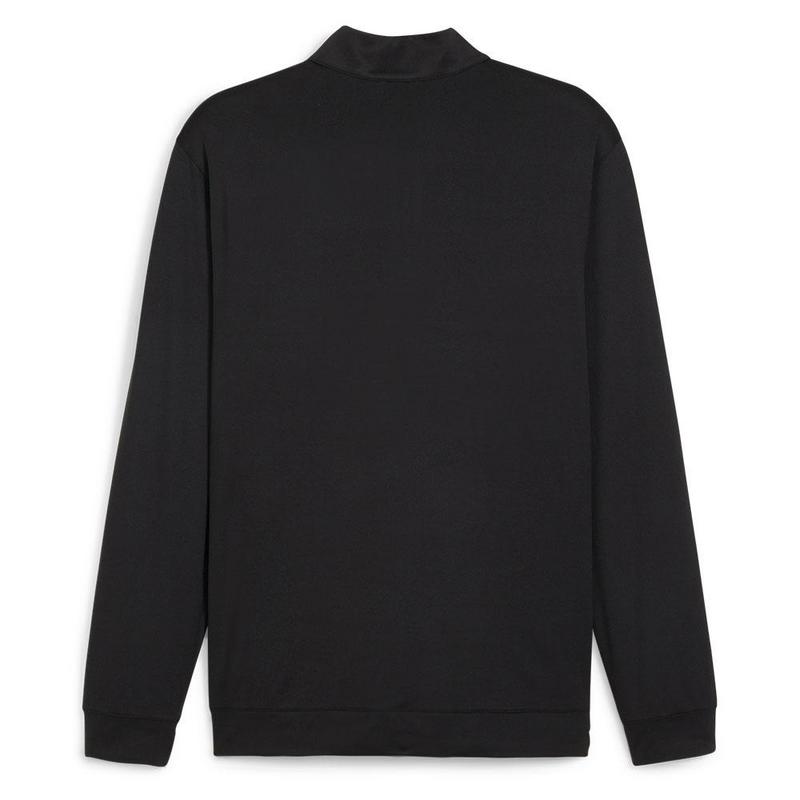 Puma Pure Colorblock 1/4 Zip Sweater - Puma Black