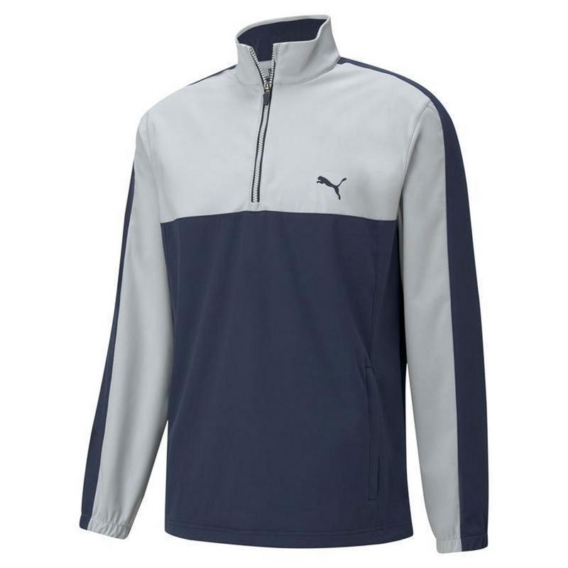 Puma Riverwalk Woven Golf Wind Jacket - Grey - main image