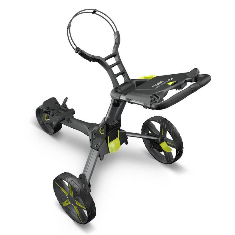 Motocaddy QB2 Push Golf Trolley - Lime