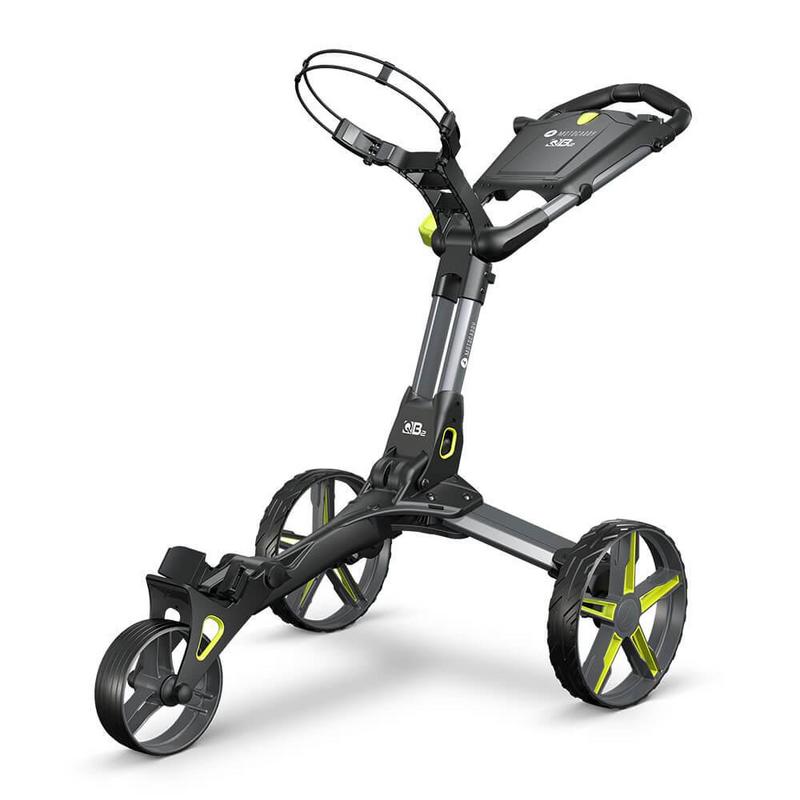 Motocaddy QB2 Push Golf Trolley - Lime - main image