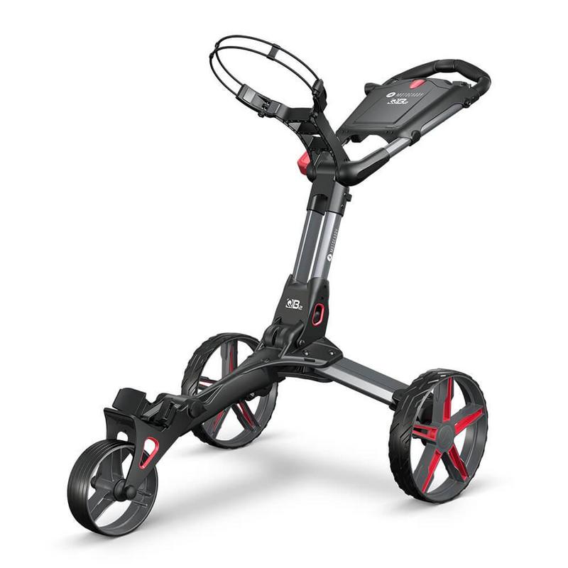 Motocaddy QB2 Push Golf Trolley - Red  - main image