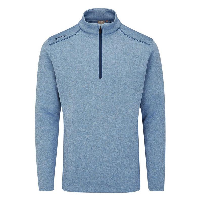 Ping Ramsey Mid Layer Golf Sweater - Stone Blue