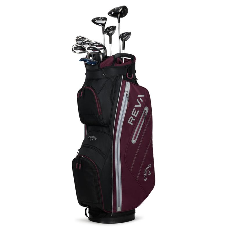 Callaway Reva 11 Piece Ladies Golf Package Set - Eggplant - main image
