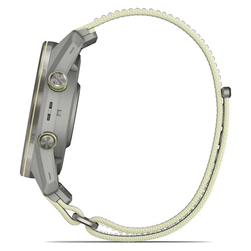 Garmin Approach S72 GPS Golf Smart Watch (47mm) - Silver/Citron - main image