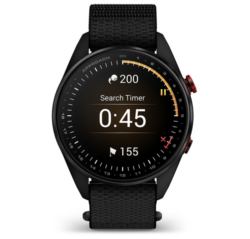 Garmin Approach S72 GPS Golf Smart Watch (47mm) - Carbon Gray/Red - main image