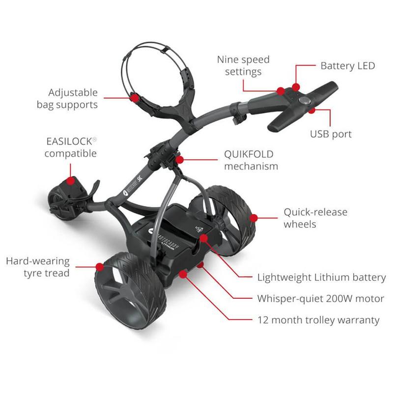 Motocaddy SE Electric Golf Trolley 2024 - Ultra Lithium - main image