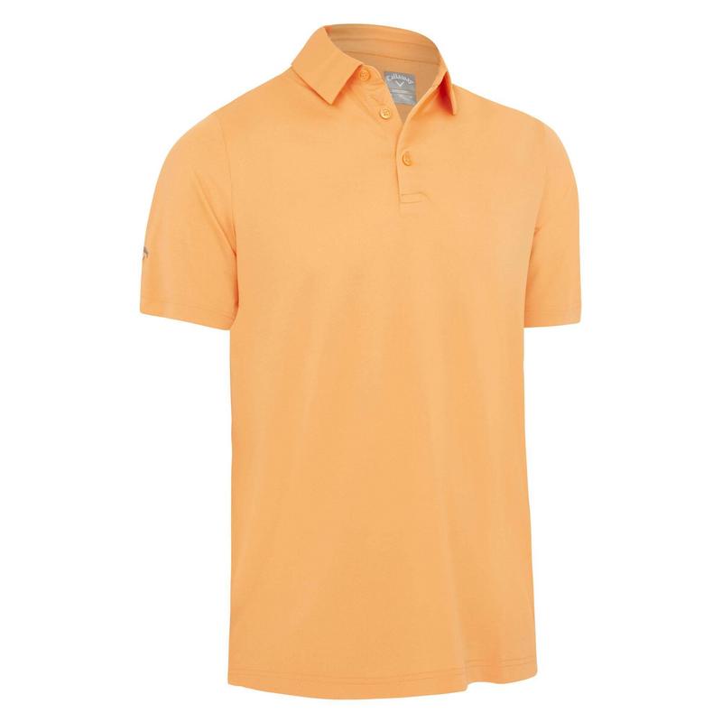 Callaway SS Solid Swing Tech Golf Polo Shirt Bird of Paradise