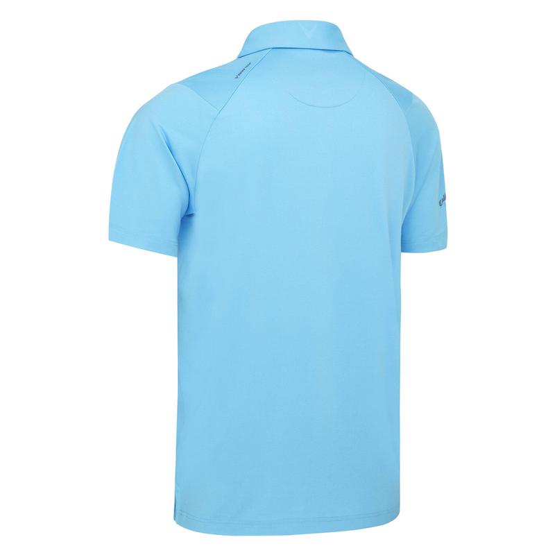 Callaway SS Solid Swing Tech Golf Polo Shirt - Blue Grotto - main image