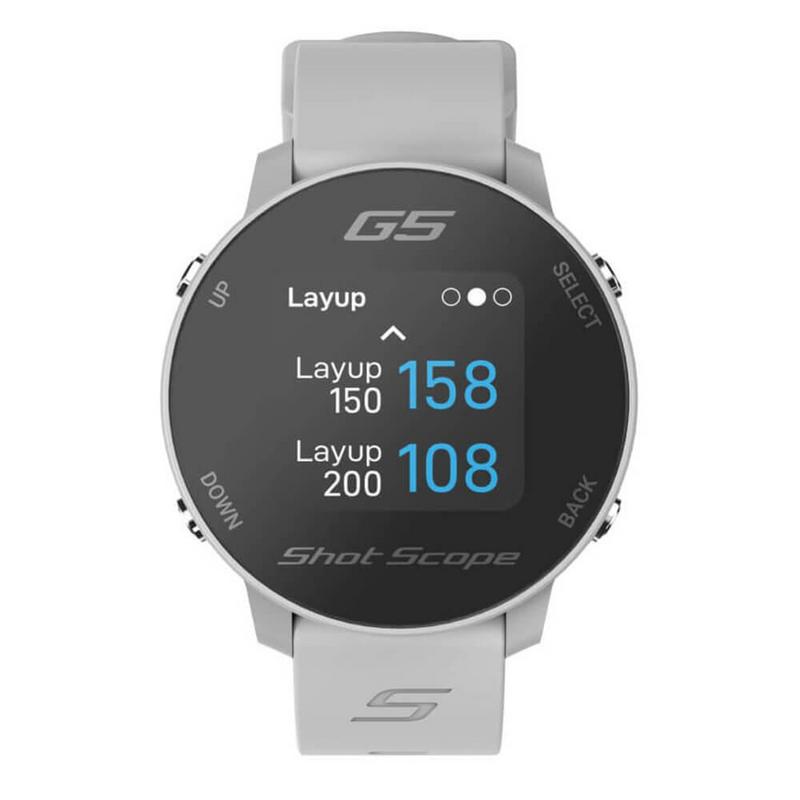 Shot Scope G5 GPS Golf Watch Watch - Grey - main image