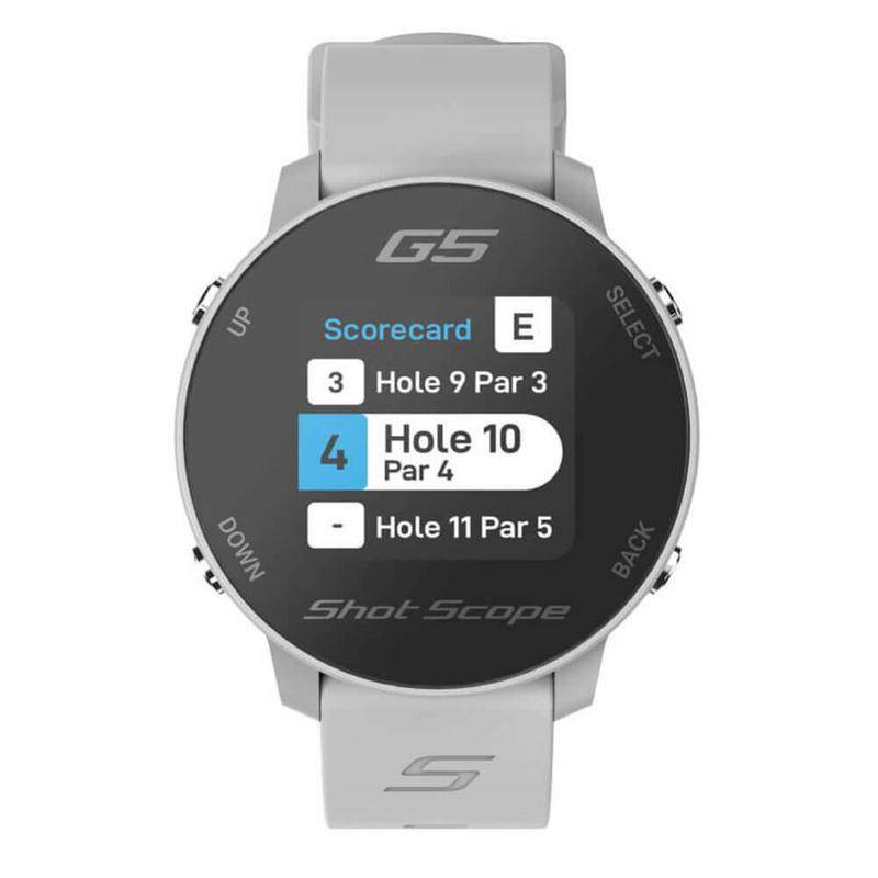 Shot Scope G5 GPS Golf Watch Watch - Grey - main image