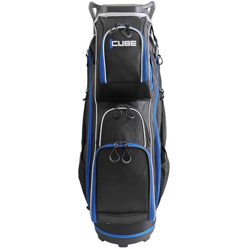 SkyMax CUBE Golf Cart Bag - Black/Blue - main image