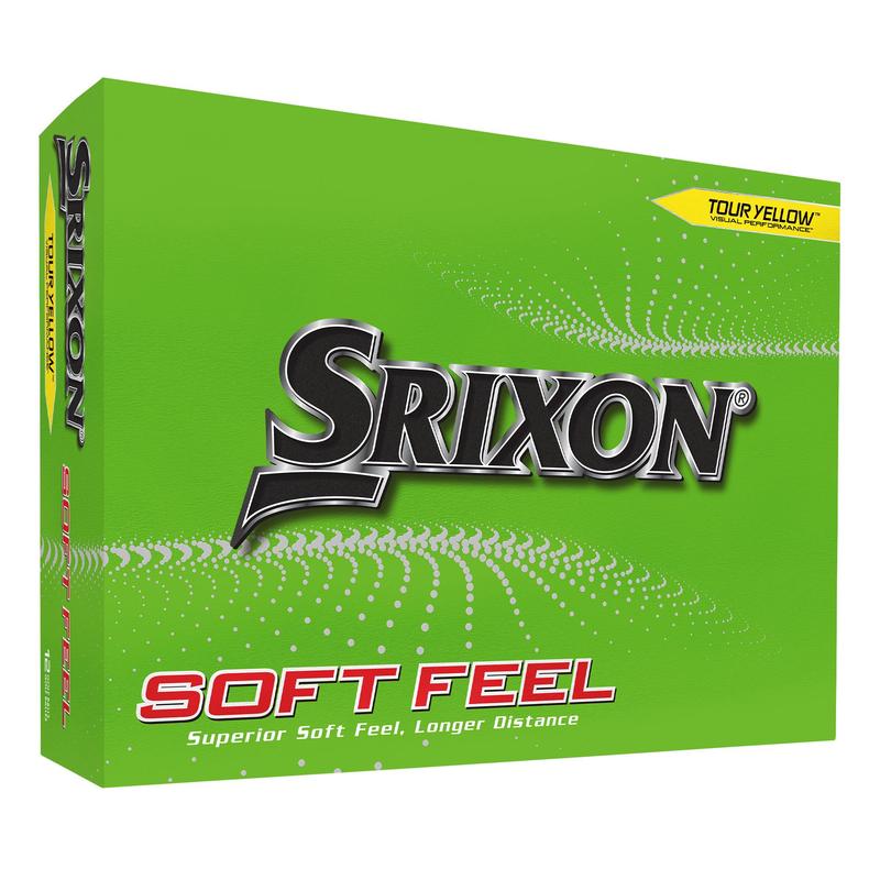 Srixon Soft Feel Golf Balls - Yellow - main image