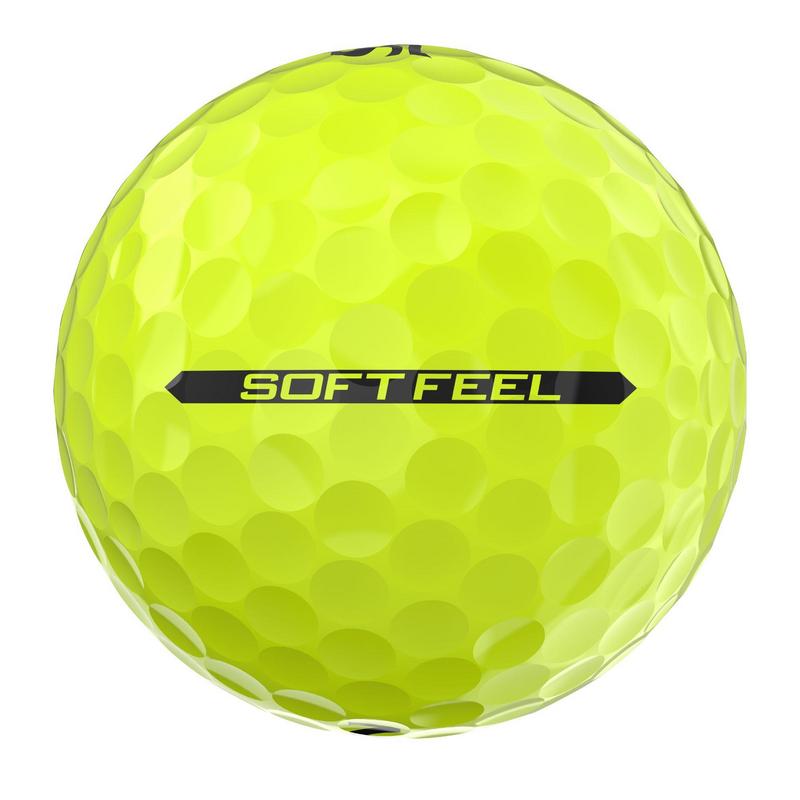 Srixon Soft Feel Golf Balls - Yellow (4 FOR 3) - main image