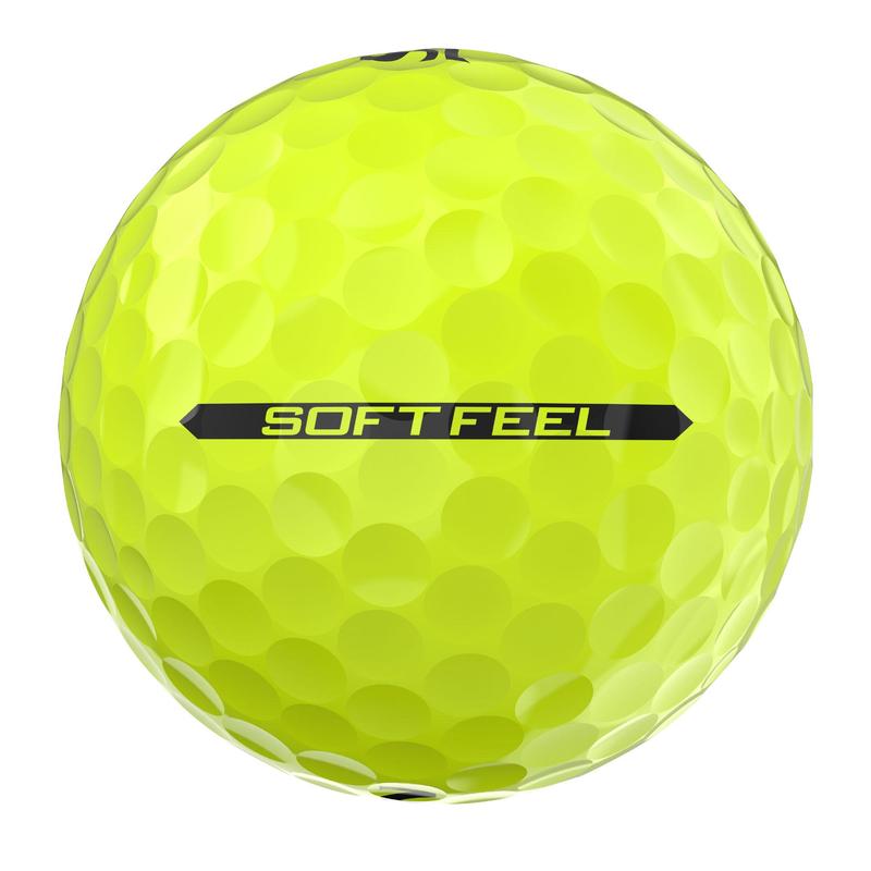 Srixon Soft Feel Golf Balls 2024 - Yellow - main image