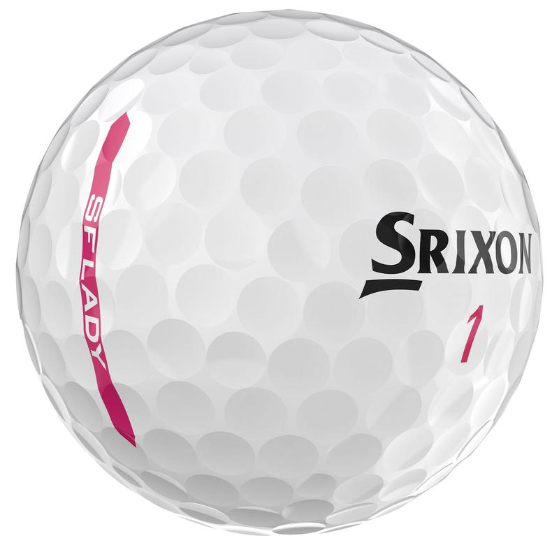 Srixon Soft Feel Ladies Golf Balls 2024 - White - main image