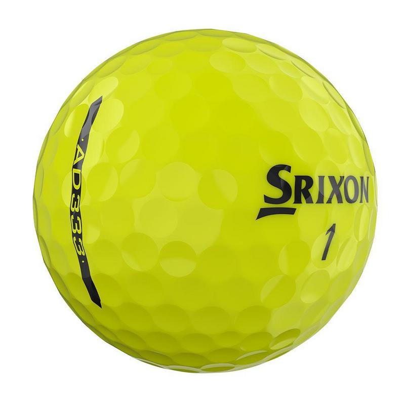 Srixon AD333 Golf Balls - Yellow (4 FOR 3) - main image