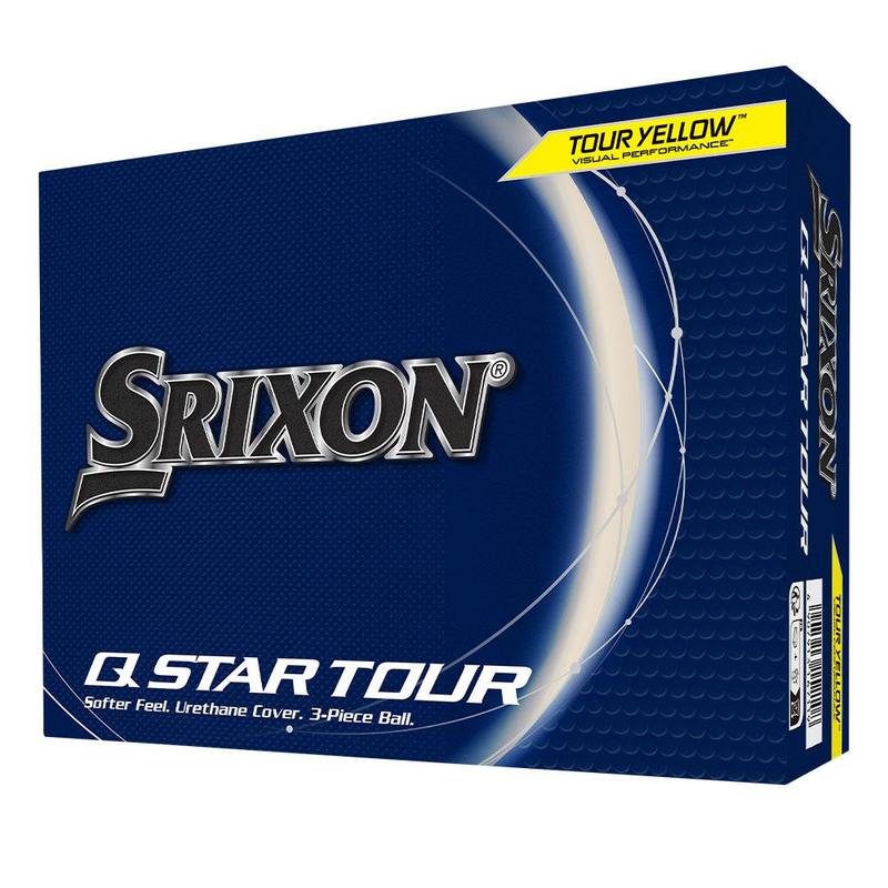 Srixon Q Star Tour Golf Balls - Yellow - main image