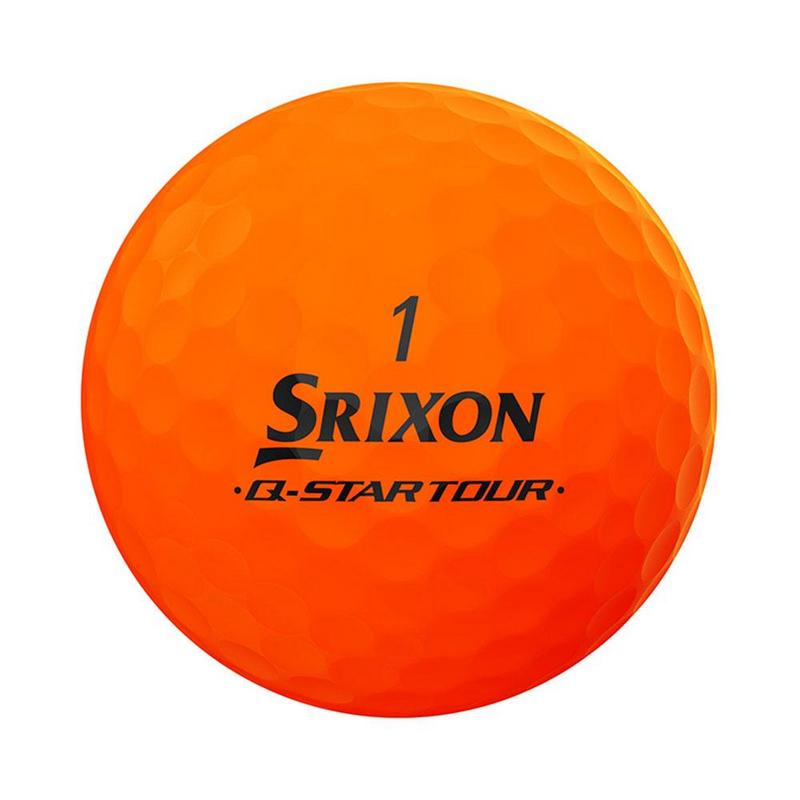 Srixon Q Star Tour Divide Golf Balls - Yellow/Orange - main image