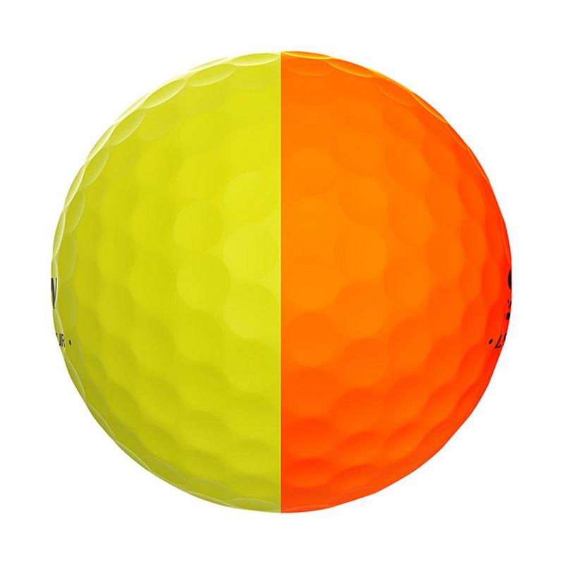 Srixon Q Star Tour Divide Golf Balls - Yellow/Orange - main image