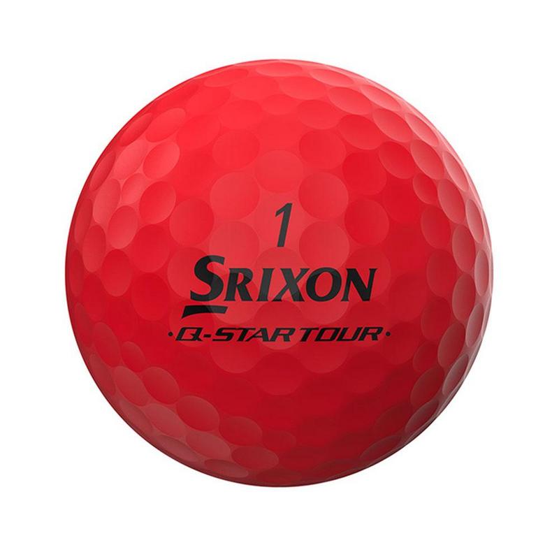 Srixon Q Star Tour Divide Golf Balls - Yellow/Red - main image