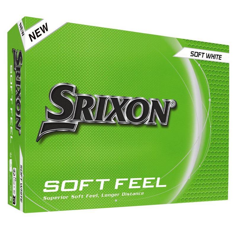Srixon Soft Feel Golf Balls - White 3 x Dozen Personalised - main image