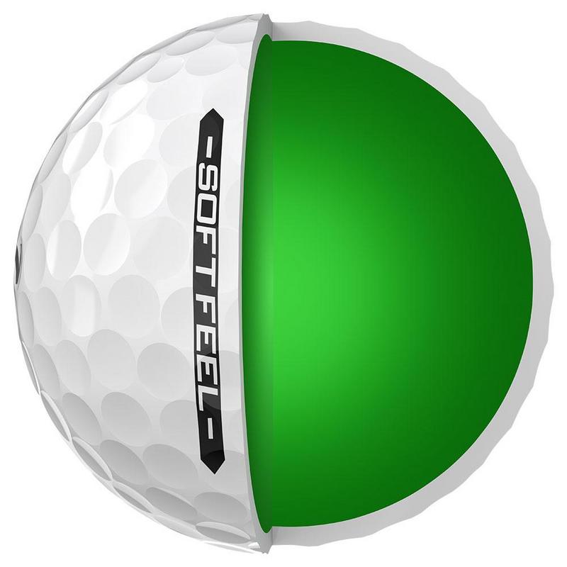 Srixon Soft Feel Golf Balls - White - main image