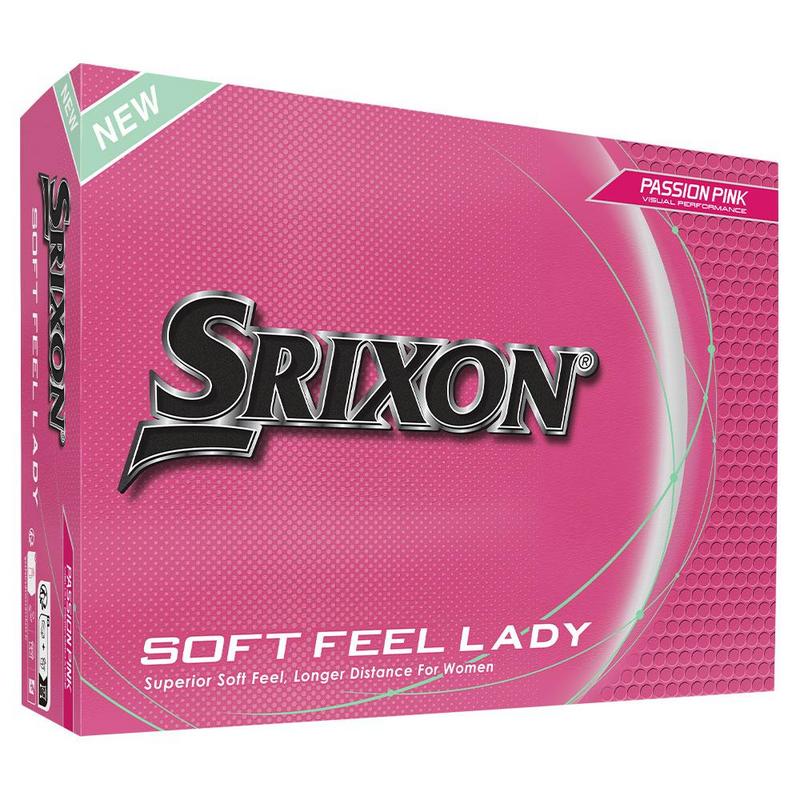 Srixon Soft Feel Ladies Golf Balls Pink