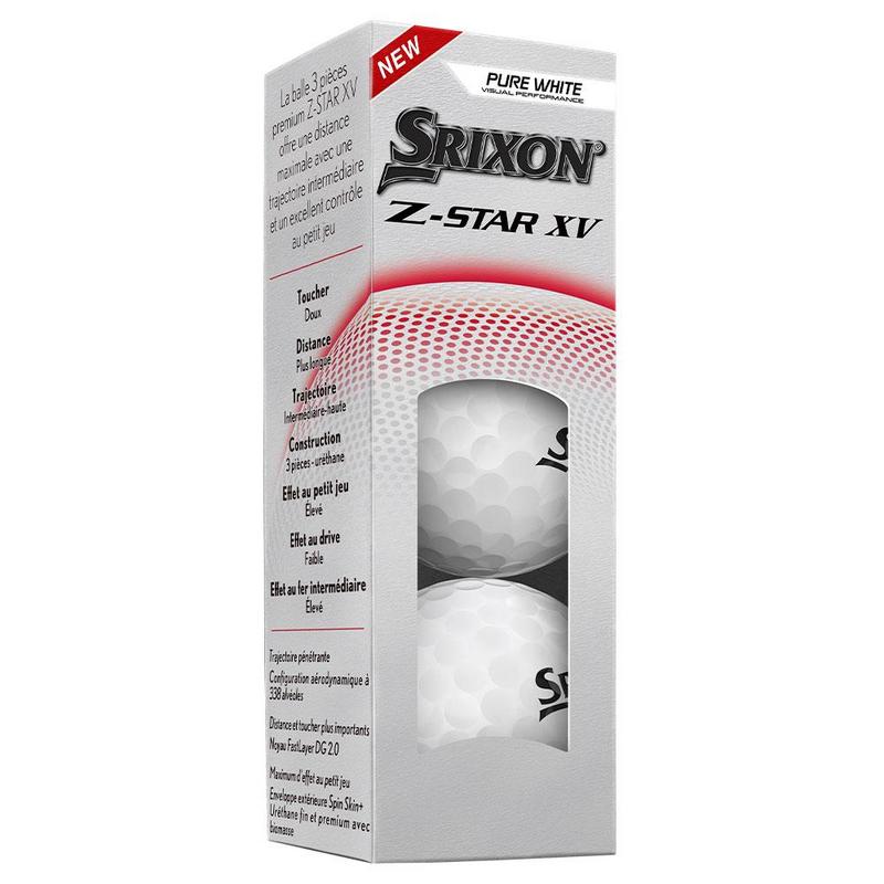 Srixon Z-Star XV Golf Balls - White - main image