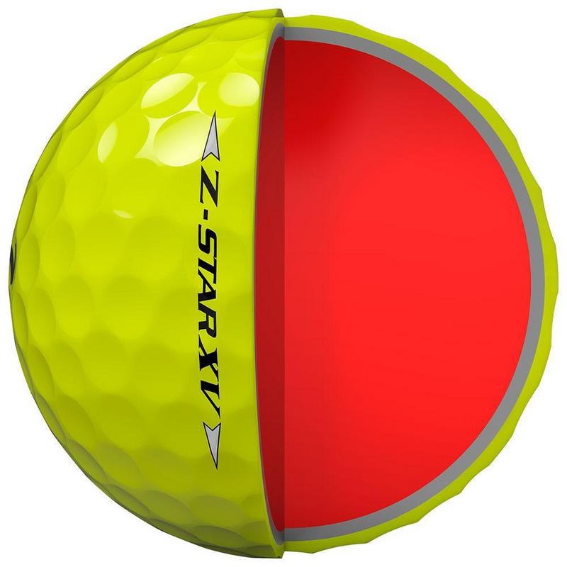 Srixon Z-Star XV Golf Balls - Yellow 3 Dozen Personalised - main image