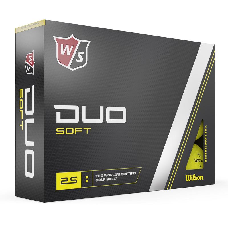 Wilson Staff Duo Soft Golf Balls - Yellow - main image