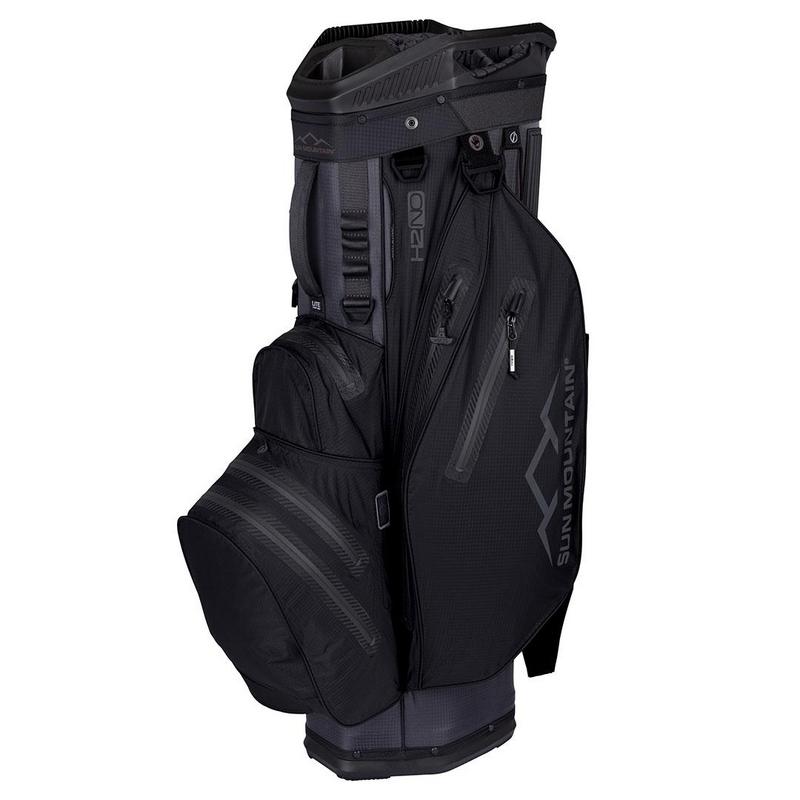 Sun Mountain H2NO Lite Golf Cart Bag - Steel/Black - main image