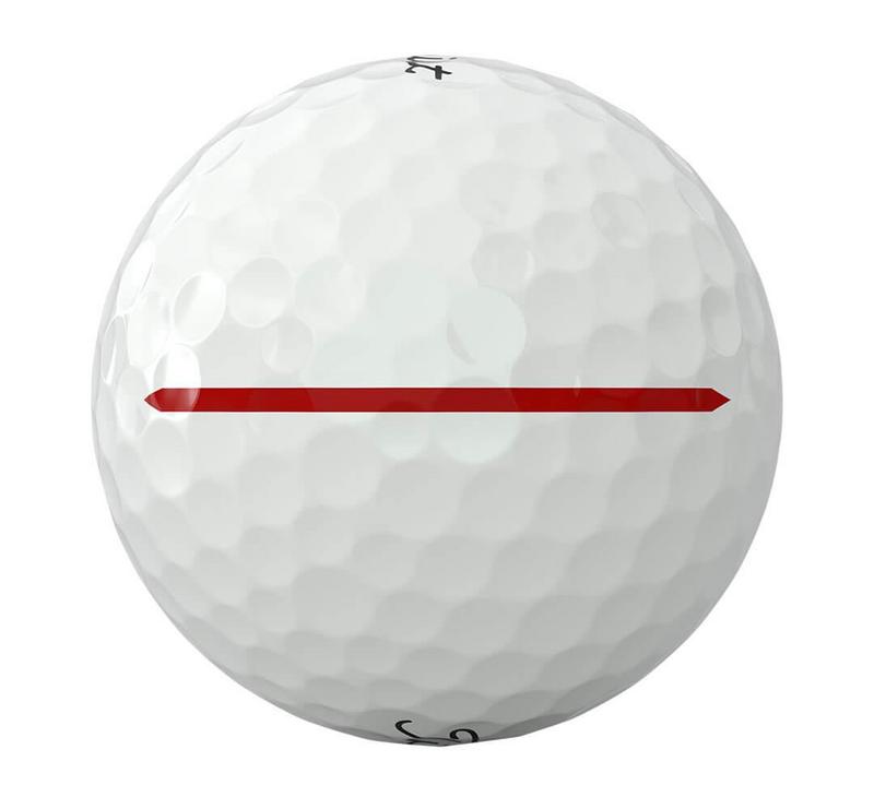 Titleist Pro V1X AIM Performance White Golf Balls - Red - main image