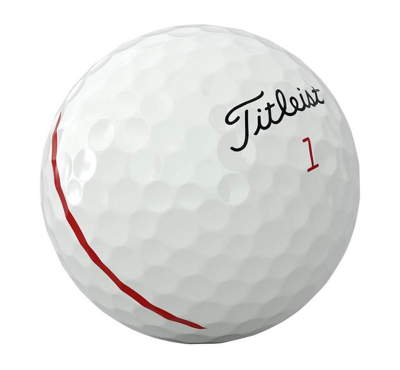 Titleist Pro V1X AIM Performance White Golf Balls - Red - main image