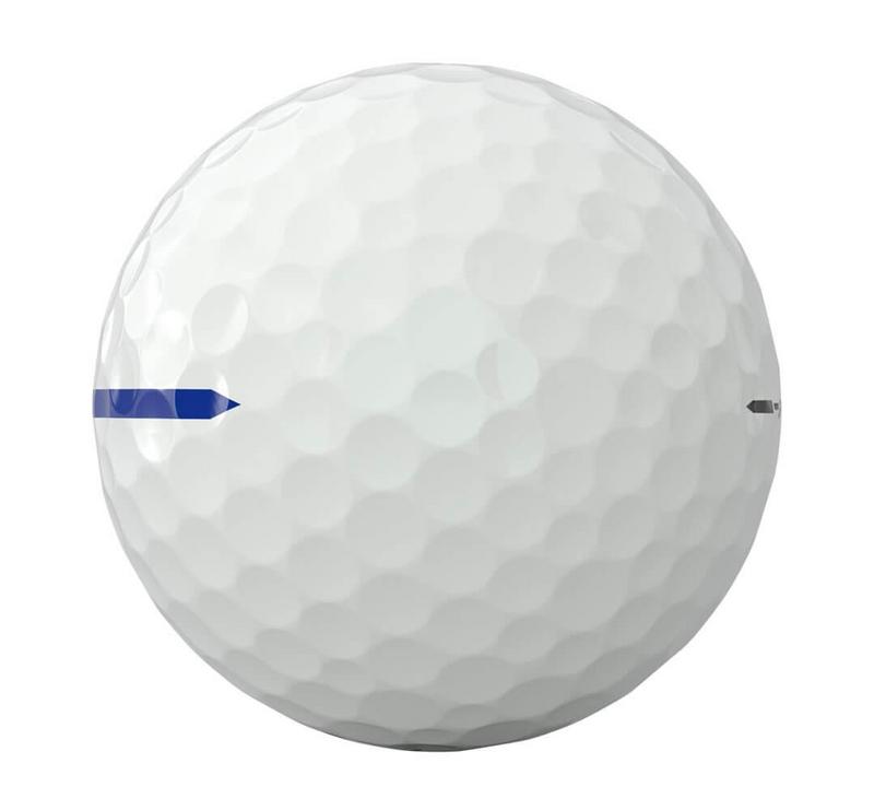  Titleist Pro V1x Left Dash AIM Performance White Golf Balls - Blue - main image