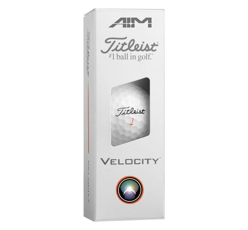  Titleist Velocity AIM Performance White Golf Balls - main image