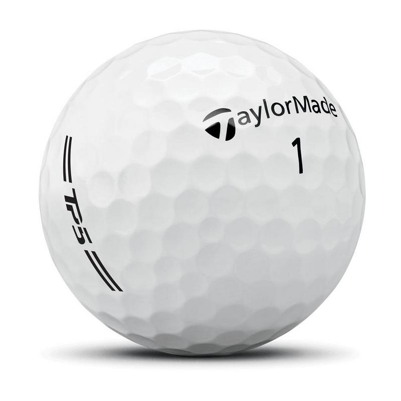 TaylorMade TP5 Golf Balls - White (4 For 3) - main image