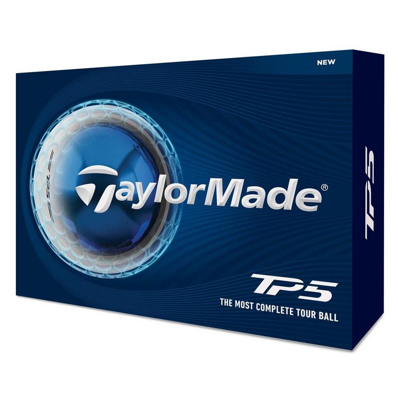 TaylorMade TP5 Golf Balls - White (4 For 3) - main image