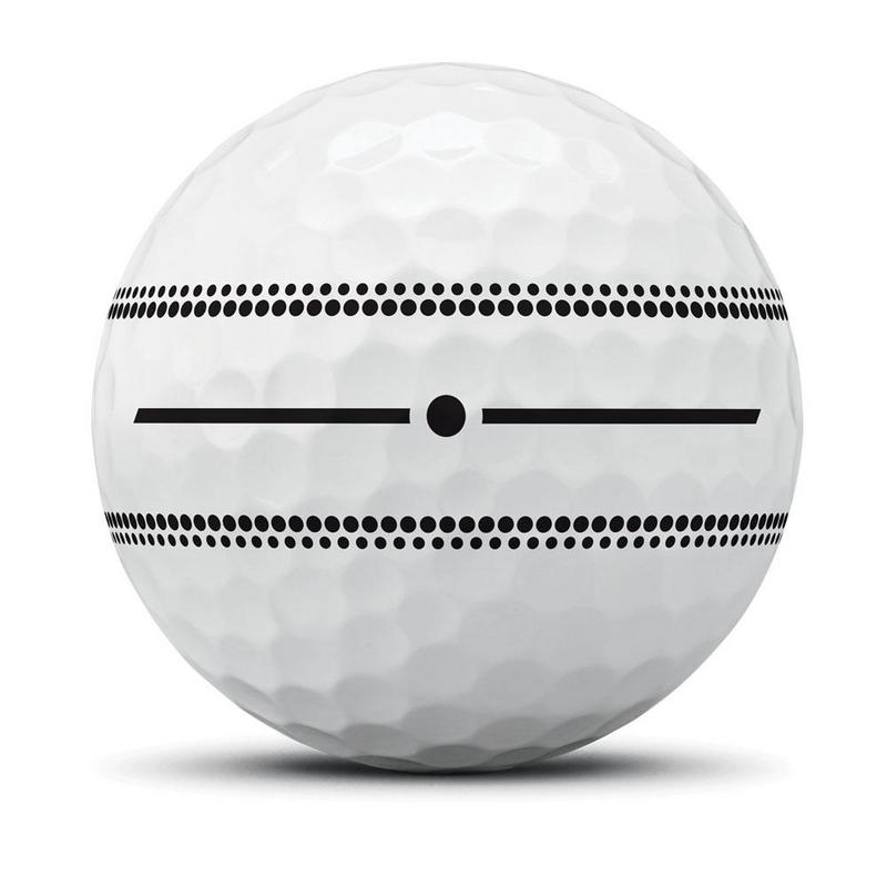 TaylorMade TP5 Stripe Golf Balls - White - main image