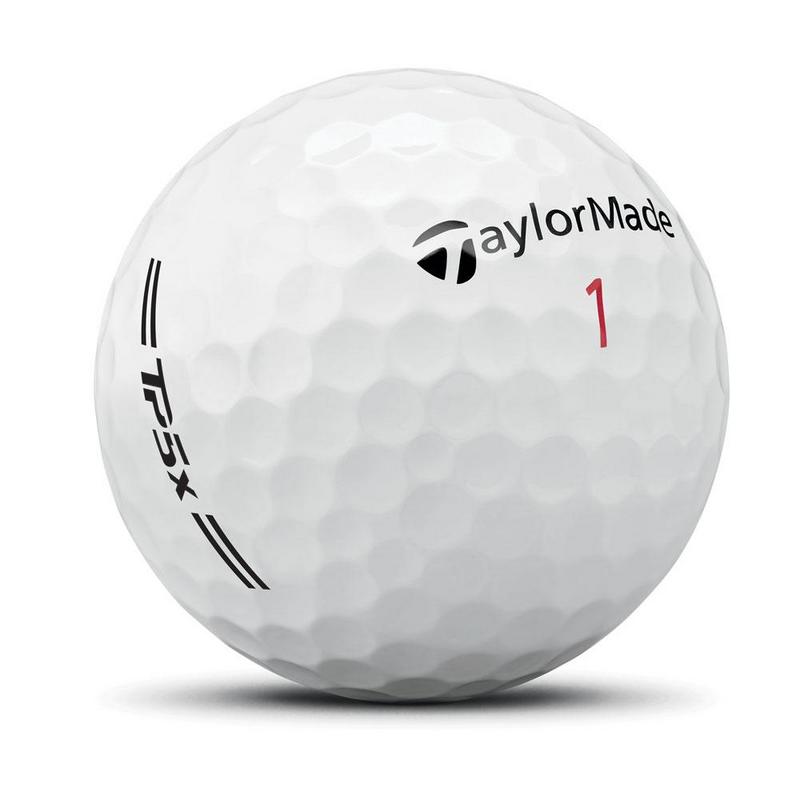 TaylorMade TP5x Golf Balls - White (4 For 3) - main image