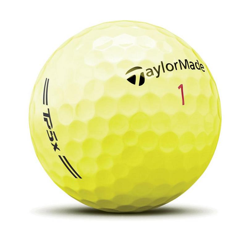 TaylorMade TP5x Golf Balls - Yellow - main image