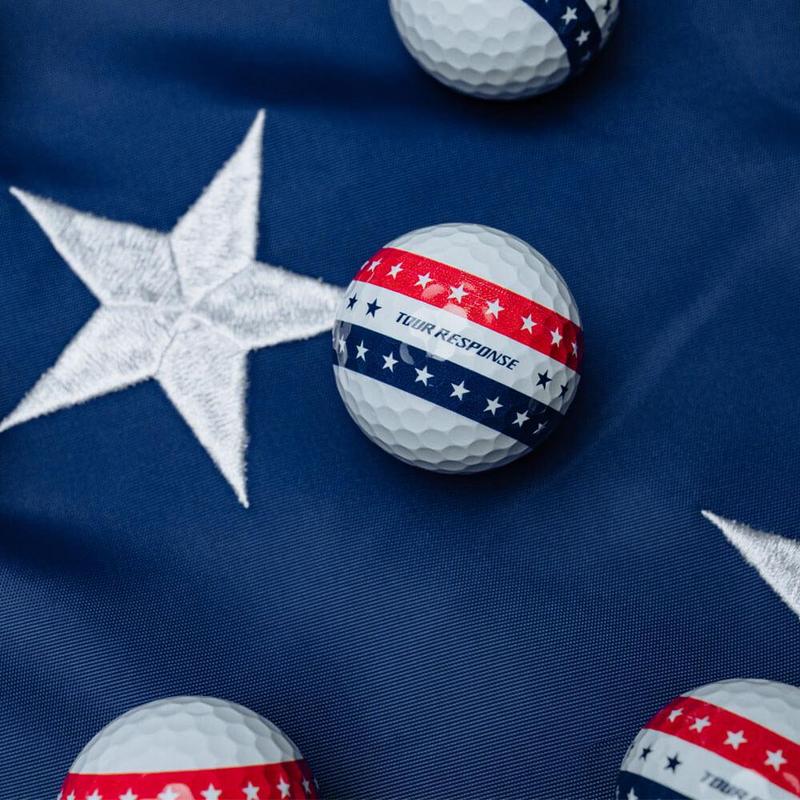 TaylorMade Tour Response Stripe Golf Balls - USA - main image