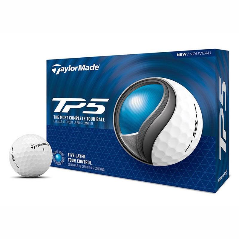 TaylorMade TP5 Golf Balls - White - main image